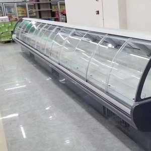 Siêu thị thiết bị làm lạnh thịt hiển thị mở máy làm lạnh tủ lạnh để bán butcher Deli tủ lạnh thịt hiển thị mát - Product Image 3