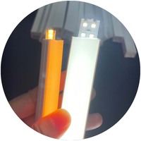 Profil de canal de diffuseur de manchon de tube de corde au néon encastré 16x16 15x10 20x10 20x14 Couverture en silicone pour bande de LED paysage IP65