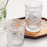 Meilleur Prix Nouveau Design Verre Tasse Vintage Verrerie Ensemble pour Jus Boissons Bière Cocktail