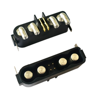 Conector de Alimentación de Alta Corriente 4P+4S, Enchufe Macho de 60A 250V para Paquete de Baterías de Nueva Energía, Conector de Alimentación Industrial
