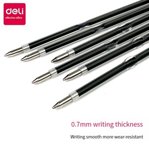 <span class=keywords><strong>Recharge</strong></span> <span class=keywords><strong>universelle</strong></span> pour <span class=keywords><strong>stylo</strong></span> à <span class=keywords><strong>bille</strong></span> Deli 6959 bleu, type poussoir, 0,7 mm - Product Image 5