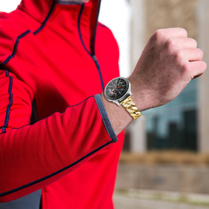 Cinturino di ricambio per orologio Samsung <span class=keywords><strong>Galaxy</strong></span> 46mm con cinturino in metallo con catena da Cowboy con strass e diamanti - Product Image 6