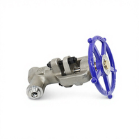 Robinet à bille en acier inoxydable 316, corps et couvercle de valve forgés intégralement, avec raccords filetés et à brides, 2 pouces
