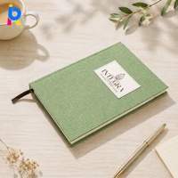 Carnet en lin écologique personnalisé de haute qualité pour l'écriture créative, papier épais couleur crème, fabricant, vente en gros, usine