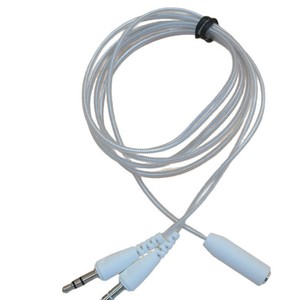Headphone Adapter <b>Cable</b> 3.5mm 2 Male To 1 Female <b>Audio</b> Splitter For Digital Devices - Product Image 5