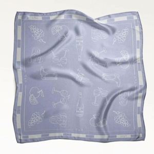 ผ้าพันคอซาตินแบบกำหนดเองได้ พิมพ์โลโก้ ข้อความ ผ้าพันคอสี่เหลี่ยม ผ้าพันคอปักลายดอกไม้ ของชำร่วยงานปาร์ตี้สละโสด อุปกรณ์เสริมสำหรับกลุ่ม - Product Image 1