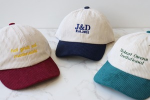 Embroidered Corduroy Baseball Cap Two Tone Adjustable Unisex <b>Dad</b> <b>Hat</b> Front Panel Logo 6-Panel Structured Vietnam Manufacturer - Product Image 4