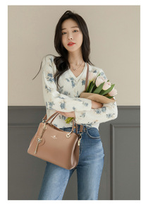 Fashion <b>Patchwork</b> Women Shoulder <b>Bag</b> Ladies PU Leather Crossbody <b>Bag</b> Messenger <b>Bags</b> Handbag Buckets Large Capacity Woman Totes - Product Image 6