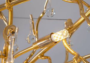 Candelabros de cristal clásicos, iluminación colgante para decoración del hogar, a la moda - Product Image 6