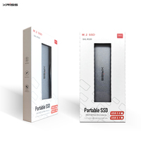 Casing HDD Aluminium M.2 NVME SATA Dual Protocol SSD Case Enclosure 2.5 Sata Usb 3.0 Hard Drive Disk Hdd Enclosure