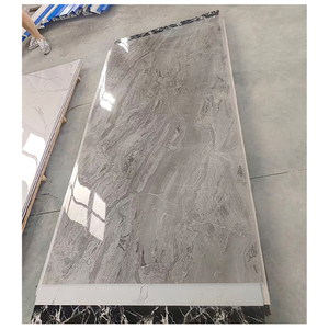 Indoor Wall Decorative Pvc Marble Sheet Flexible Alternative Uv Marble Wall <b>Panel</b> for Sale - Product Image 3