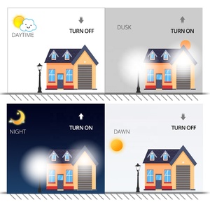 A19 <strong>Sensor</strong> <strong>Light</strong> Bulb Dusk to Dawn Bulb <strong>Light</strong> Auto On/Off for <strong>Indoor</strong> Outdoor Porch Security <strong>Lights</strong> - Product Image 3