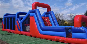 Parcours <span class=keywords><strong>d</strong></span>'obstacles gonflable géant, château gonflable commercial, aire <span class=keywords><strong>de</strong></span> jeux pour enfants, terrain <span class=keywords><strong>d</strong></span>'entraînement aux obstacles en plein air - Product Image 6