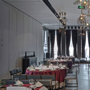 Juego de Muebles Modernos para Cafetería, Restaurante, Sofás de Cuero y Mesas y Sillas de Comedor para Hotel - Product Image 2