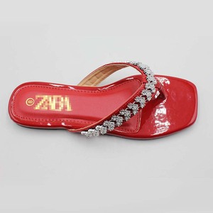 Nuove estive da donna <span class=keywords><strong>infradito</strong></span> <span class=keywords><strong>infradito</strong></span> traspiranti in tinta unita da donna <span class=keywords><strong>infradito</strong></span> da spiaggia pantofole e <span class=keywords><strong>sandali</strong></span> con strass - Product Image 3