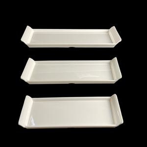 جودة عالية الميلامين مستطيل ، مطعم ياباني بلاستيكي ، طبق مسطح ، سعر المصنع ، تقليد السيراميك رخيص - Product Image 3