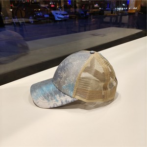 Nueva Gorra de Béisbol de 6 Paneles con Estampado Tie-Dye de Poliéster/Algodón, Gorra Unisex Moderna, Transpirable, Popular entre los Jóvenes, Exquisita, Ideal para la Primavera - Product Image 3