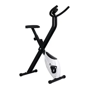 Equipo de gimnasio para fitness, bicicleta de ejercicio manual, plegable, ergómetro