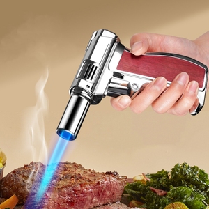Ngọn Lửa Mạnh Mẽ Nhiệt Độ Cao Torch Mát Độc Đáo Nhẹ Hơn, Mới Lạ Nhẹ Hơn Refillable Butan Bật Lửa - Product Image 3