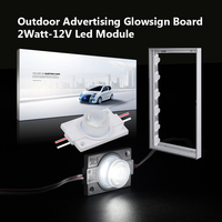 Module LED étanche et écoénergétique pour éclairage périphérique, DC12V SMD 3030 2W, indice IP65, garantie 5 ans, 3000K/4000K/6500K, lot de 20 pièces