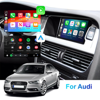 Interfaz Inalámbrica Rhythm CarPlay Android Auto para Audi A4 A5 Q5 2009-2017 MMI 2G Compatible con Cámara de Visión Trasera y Audio Auxiliar