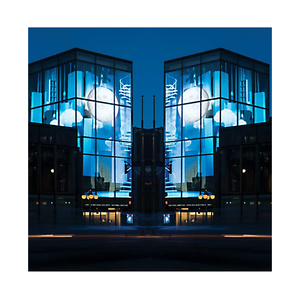 IP65 70% Transparence 500*1000mm Grille Extérieure Écran Location Led Transparent Écran Prix P3.91 Pantalla Led Transparente - Product Image 3