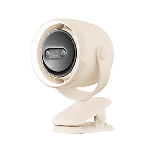 Ventilateur de circulation à clipser, 100 vitesses, avec veilleuse et aromathérapie, pour bureau ou fixation murale, alimenté par USB - Product Image 5