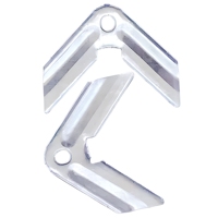 Coin de raccordement TDF en acier inoxydable 304 sur mesure avec trou de boulon pour systèmes de ventilation haut de gamme, usage hospitalier et scolaire, installation facile