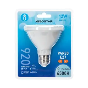 Lampada LED PAR30 E27 12W, ad alta efficienza energetica, luce brillante, ideale per illuminazione focalizzata e decorativa. - Product Image 2