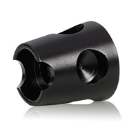 Logo personnalisé Unique Mini Petit Magnétique Cigarette Cône Éteignoir Extincteur de Fumée Porte-Cendrier en Métal Accessoires pour Fumeurs