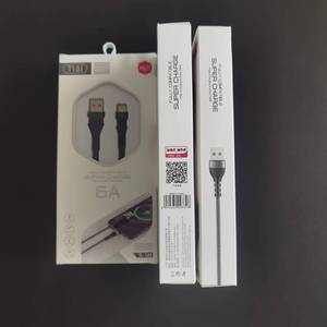 Paquete minorista popular Cable DE DATOS DE <span class=keywords><strong>cargador</strong></span> USB <span class=keywords><strong>tipo</strong></span> C de nailon de carga súper rápida para <span class=keywords><strong>Huawei</strong></span> para Xiaomi para teléfonos móviles Samsung <span class=keywords><strong>B</strong></span> - Product Image 5