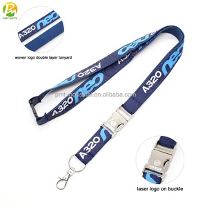 カスタム航空会社用ランヤード バーレーン国際空港織りランヤード 最小注文数なし - Product Image 5