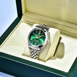 Montre-bracelet automatique de luxe pour homme Benyar 5209 avec design classique pour les affaires, mouvement tourbillon ETA, diamètre du cadran 36 mm - Product Image 5