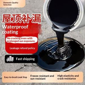 High Quality LOULAN Brand Strong Adhesion <b>Liquid</b> <b>Rubber</b> Waterproof Coating 5 Year Warranty for Flat Roof Sloped Roof Exterior - Product Image 5