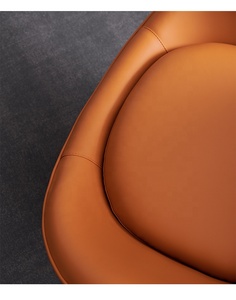 <span class=keywords><strong>Del</strong></span> <span class=keywords><strong>norte</strong></span> de Europa de estilo de cuero de diseño nuevo Silla de salón de ocio silla huevo JA-780 - Product Image 3
