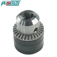 Bor Impak Industri PUSELLO 1800W Gagang Spade Kecepatan Variabel Rumah Gigi Aluminium 960RPM Bor Konstruksi Daya Tinggi