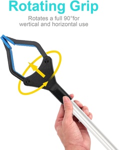 Grabber Reacher công cụ, 360 xoay đầu, hàm rộng, 32 có thể gập lại, Trọng lượng nhẹ Thùng rác Claw grabbers cho người cao tuổi - Product Image 6