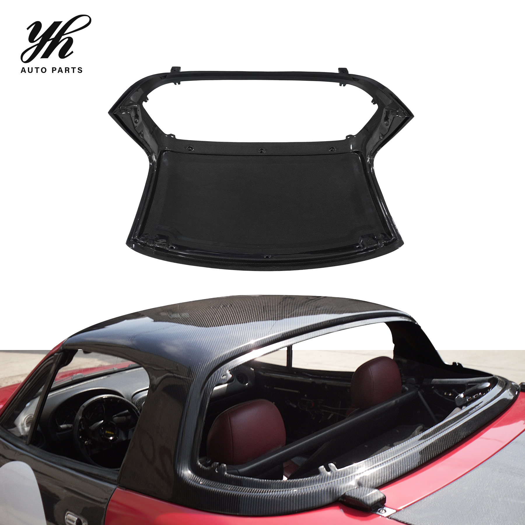 Mazda MX-5 Carbon Fiber Hardtop - Durable & Easy Install