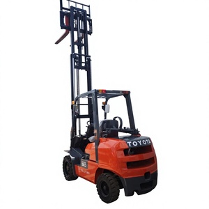 Used Toyota <b>Forklift</b> 3 Ton LPG with 2/3 Stages 4.5 Meters Tested & Inspected Low Hours 0-1000 for Sale - Product Image 1