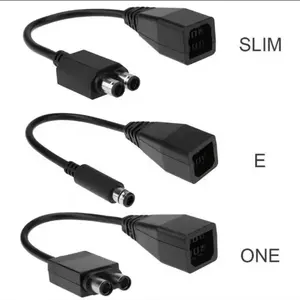 Cabo conversor de cabo de transmissão para Xbox 360 para Xbox Slim One E AC, acessório flexível, adaptador de energia