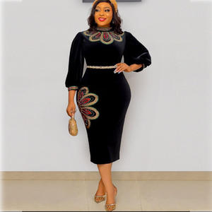 Moda autunno inverno 2025 eleganti taglie forti abiti da ballo da sera per le donne - Product Image 2