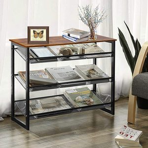 Metal and Wooden Top <b>Shoe</b> <b>Rack</b> Freestanding Organizer Modern <b>Storage</b> Adjustable <b>Shoe</b> <b>Rack</b> Stable Durable for Entryway furniture - Product Image 5