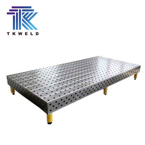 TKweld Fabrication professionnelle Plateforme en acier 3D 2000*1000*200mm <span class=keywords><strong>Table</strong></span> de soudage en fonte certifiée CE Stations de soudage - Product Image 6