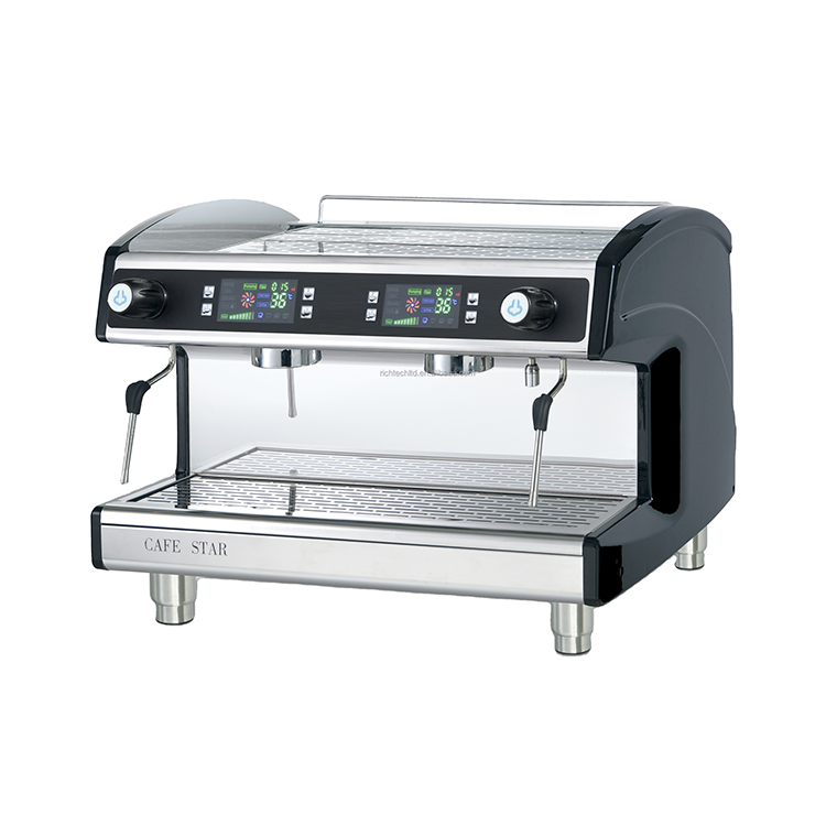 Professional 2-Group Commercial Espresso Coffee Machine — изображение продавца из карточки Alibaba