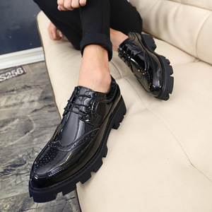 <span class=keywords><strong>Zapatos</strong></span> de <span class=keywords><strong>Hombre</strong></span> de <span class=keywords><strong>Charol</strong></span> Brillante Estilo Coreano, Modernos, con Punta en Pico, <span class=keywords><strong>Zapatos</strong></span> Casuales Británicos para <span class=keywords><strong>Hombre</strong></span>, <span class=keywords><strong>Zapatos</strong></span> de Estilista, <span class=keywords><strong>Zapatos</strong></span> de Noche para <span class=keywords><strong>Hombre</strong></span> - Product Image 3