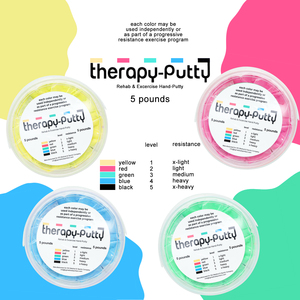 Tập thể dục Putty-công cụ trị liệu, nghề nghiệp và trị liệu-suy nghĩ và căng thẳng-ngón tay, tập thể dục sức mạnh cầm tay - Product Image 2