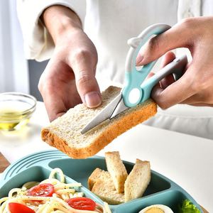 Ciseaux de cuisine pour bébé au design personnalisé, ciseaux portables et mignons pour enfants, pour une alimentation saine - Product Image 4