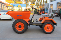 Dumper 3 tonnes mini dumper hydraulique benne basculante avec cabine conducteur bonne qualité marque BOB-LIFT