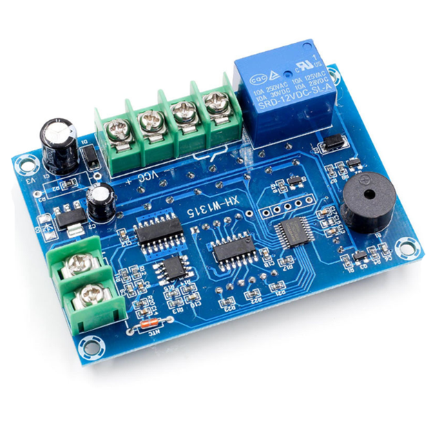 XH-W1315 K Type Thermocouple AC DC 12V 24V 220V High Temperature Digital Thermostat Controller Board Module -30-999 Degree