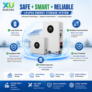 แบตเตอรี่ติดผนัง 15kWh 15-20kW กำลังไฟ 51.2V สำหรับระบบโซลาร์เซลล์บ้าน พร้อมระบบไฮบริด/ออฟกริด - Product Image 2